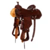 NRS Competitor Series Chocolate Rough Out Team Roper Saddle